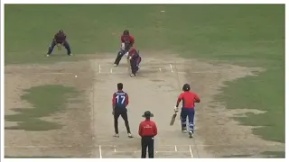 Nepali Player Shahab Alam Bowling Video- Shahab Alam Cricket Video-#Short-#Shortvideo