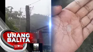 Hailstorm, naranasan sa ilang parte ng Cavite | UB