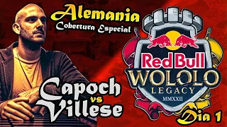 REDBULL LEGACY - CAPOCH vs VILLESE en vivo desde ALEMANIA con @PablitoAOE