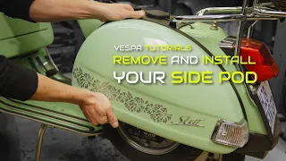 How to Correctly Remove and Reinstall Your Classic Vespa's Side Pod