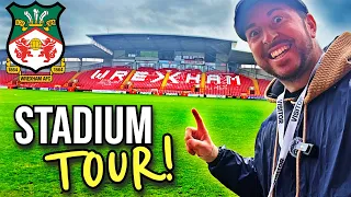 Welcome To The WREXHAM STADIUM TOUR 🤩