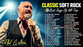 Phil Collins, Eric Clapton, Rod Stewart, Bee Gees, Foreigner 🎙 Soft Rock Love Songs Playlist 80s 90s