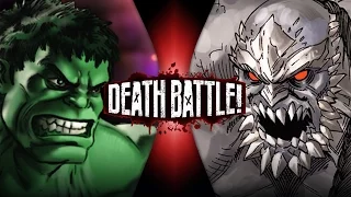 Hulk VS Doomsday (Marvel VS DC) | DEATH BATTLE!