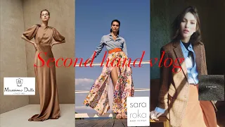 Second Hand влог / новий верхній одяг, брендові сукні #секонд