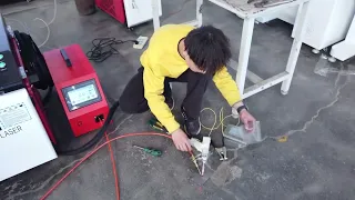 Hand-held Laser Welding Machine Operation Tutorial | 1000W 1500W 2000W Laser Welding Machine