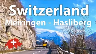 Driving In Switzerland 4K | Amazing Road trip - Canton of Bern