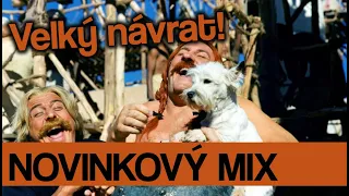 Novinkový mix: Nový Asterix a Obelix, Zaklínač v ČR či úspěšný Sonic?