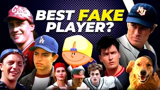 Ranking the Best Fake Baseball Players