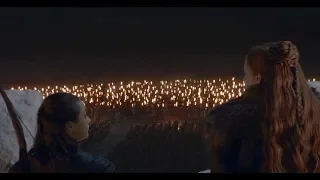 Game of Thrones S08E03  'Army Of Dead' vs Dothraki army