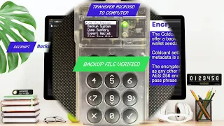 6 How to make a COLDCARD encrypted backup. (MicroSD)
