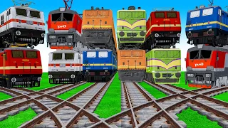 【踏切アニメ】あぶない電車 空中 6 TRAIN Crossing 🚦 Fumikiri 3D Railroad Crossing Animation #2