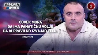 INTERVJU: Zoran Vejić - Čovek mora da ima fanatičnu volju da bi pravilno izvajao telo! (28.9.2019)