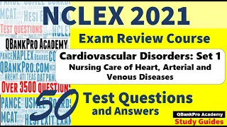 NCLEX EXAM QUESTIONS, Cardiovascular Disorders, MI, CHF, troponin, cardiac | NCLEX RN, NCLEX PN