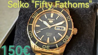 Культовые механические часы Seiko "Fifty Fathoms"