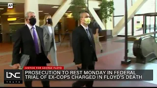 Prosecution Rests Case in Trial of Ex-Officers in Floyd’s Death