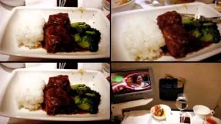 Philippine Airlines business class meal  (Created