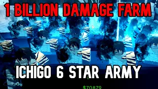 [1 BILLION DAMAGE/GEM FARM] Ichigo 6 Star Army vs Leaderboards in All Star Tower Defense