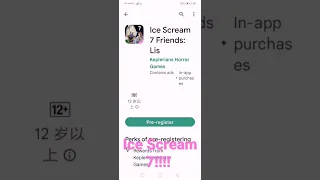 Ice Scream 7 Pre Register 🤑😍