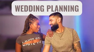 WEDDING PLANNING || BLACK AND INDIAN COUPLE || INTERRACIAL COUPLE