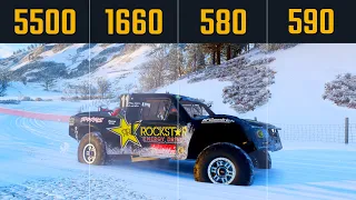 RX 5500 XT vs. GTX 1660 vs. RX 580 vs. RX 590 Test in 10 Games