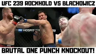 Luke Rockhold vs Jan Blachowicz Full Fight Reaction and Breakdown - UFC 239 Recap