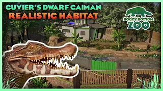 Cuvier's Dwarf Caiman Habitat! | Boggy Bottom Zoo