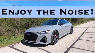 The 2021 Audi RS7 is a Rock Ballad on a Roller Coaster. Watch My Review