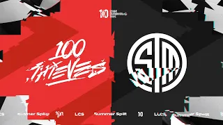 100 vs. TSM - Week 1 Day 1 | LCS Summer Split | 100 Thieves vs. TSM (2022)