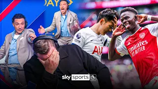 Jay Bothroyd and Jamie O'Hara's HILARIOUS North London derby reaction! 🤣📺 | Soccer Sunday