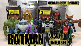 NEW Batman Figures from Spin Master! WAVE 1 Unboxed (Includes Chase & Retailer Exclusives)