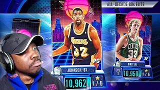 PULLING NEW DIAMOND CARD In PACK OPENING! NBA 2K Mobile Season 4 All-Decade 80s