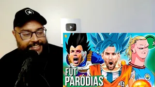 ♫ E SE OS JOGADORES FOSSEM PERSONAGENS DE DRAGON BALL? | Paródia - Medley Dragon Ball REACT