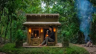 Girl Live Off The Grid Build the Most Beautiful Little House in the Jungle