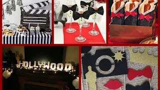 Oscars Party Ideas - Red Carpet Party Decorations - Hollywood Birthday Party Ideas