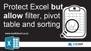 Password protect but allow Filter & Pivot use and Sorting