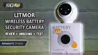 Litmor - Wireless Battery-Powered Security Camera | Motion Tracking & LED Spotlights [REVIEW]