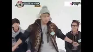 B1A4 Funny Dance in Weekly Idol