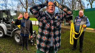 Großbaustelle im Kreisliga Verein - biegen, brechen und schweißen  | Udo & Wilke