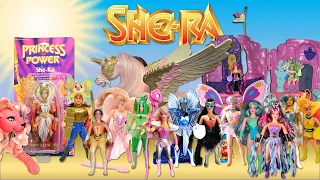 All of the figures She-Ra Princess of Power 1980s (1985-1987) - sister fix