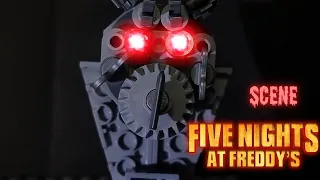 Death First Security Guard Scene FIVE NIGHT'S AT FREDDY in LEGO