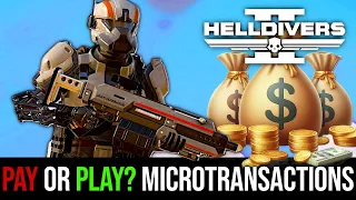 Helldivers 2 Microtransactions: Player-Friendly or Predatory?