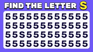 Find the ODD One Out - Numbers and Letters Edition ✅ Easy, Medium, Hard - 25 levels