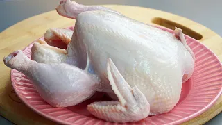 كيف نشوي دجاجة كاملة بدون فرن 🍗🐓 اسرع وأطيب طريقة للدجاج