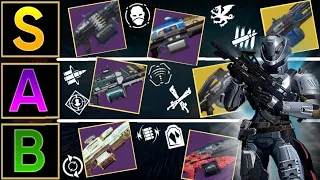 The BEST HEAVY MACHINE Guns That You Need In Destiny 2 Right Now? Updated Damage Test | Destiny 2
