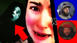 10 Ghost Videos That SCREAM at YOU From your NIGHTMARES - @NukesTop5 | RENEGADES REACT w/@Senpapi2