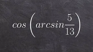 Evaluate the trig function and inverse function