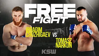 KSW Free Fight: Ibragim Chuzhigaev vs Tomasz Narkun | XTB KSW 77