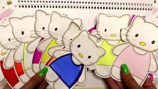 HELLO KITTY 🌸Paper DIY 🌸 헬로키티 Asmr