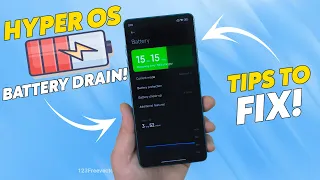 FIXED🙏 HyperOS BATTERY DRAIN?🤦‍♂️ DO this NOW on your XIAOMI (Hindi)