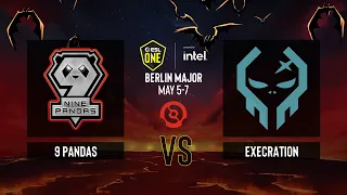 Dota2 - 9 Pandas vs Execration - Game 1 - ESL One Berlin 2023 - Group A